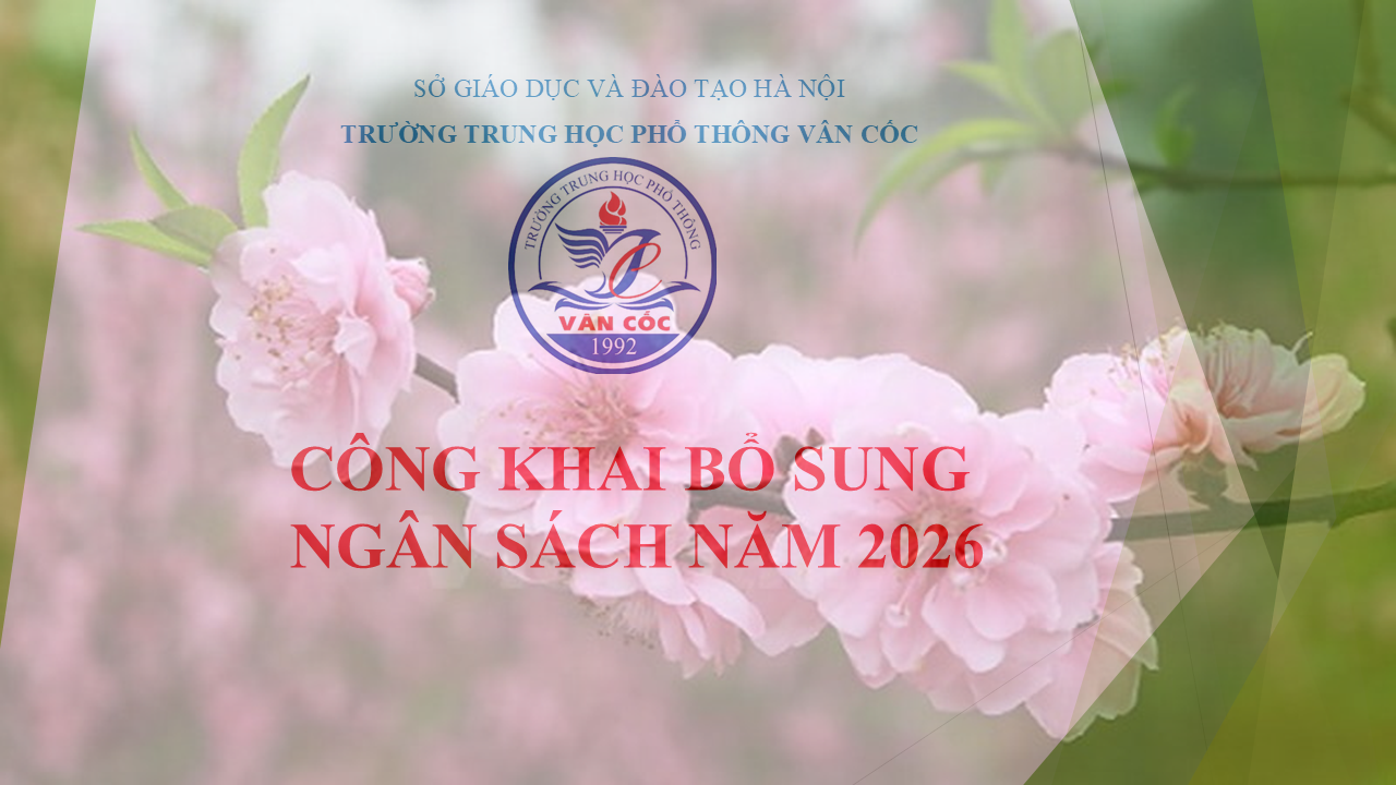 Công khai bổ sung ngân sách năm 2026 ( chi thưởng 4 tháng năm 2025 theo NĐ 73/2024/NĐ-CP)