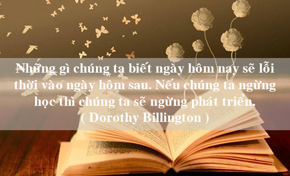 Những câu nói hay về học tập bằng tiếng Anh-Great quotes about learning in English