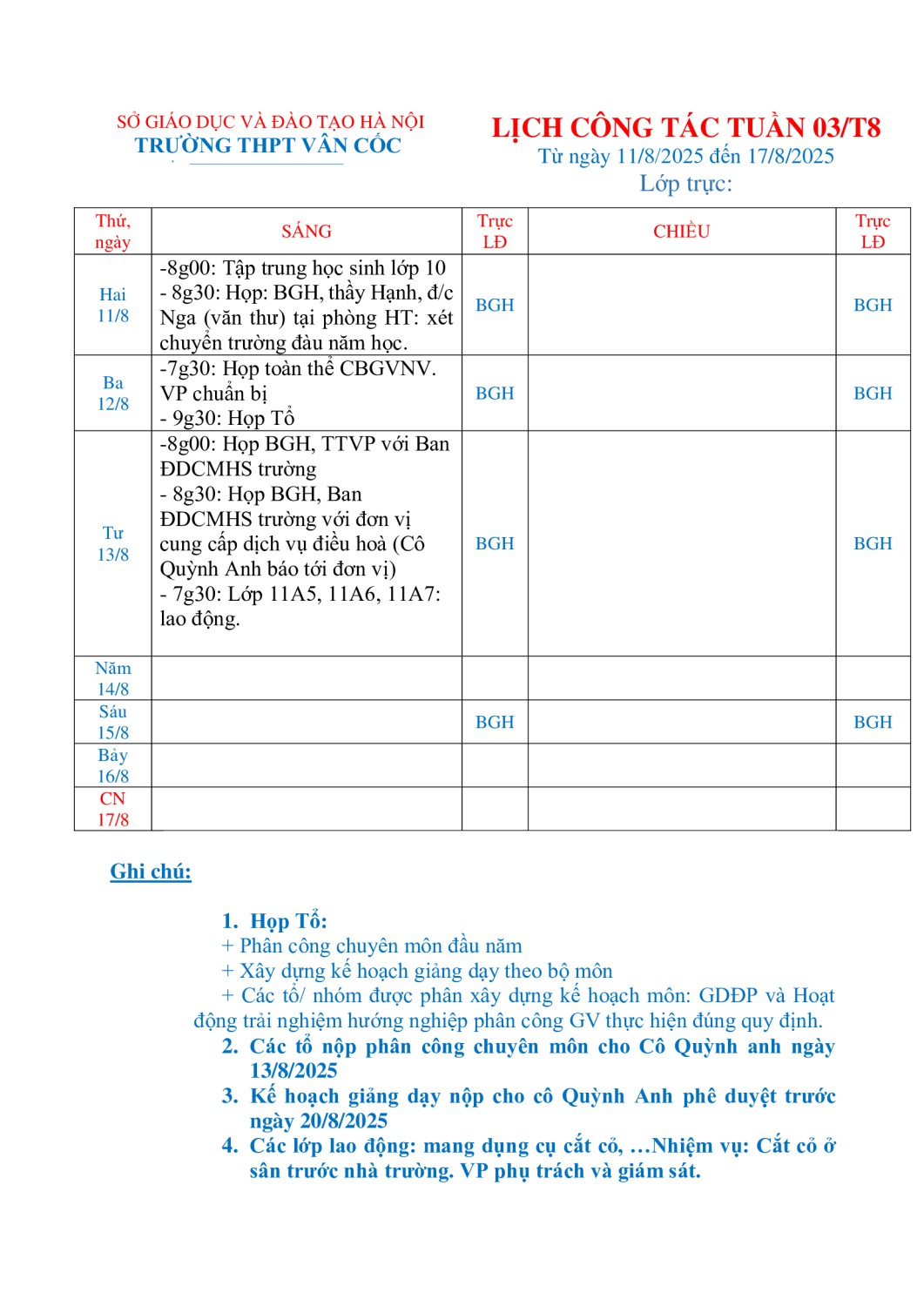 Tuần 3 T8