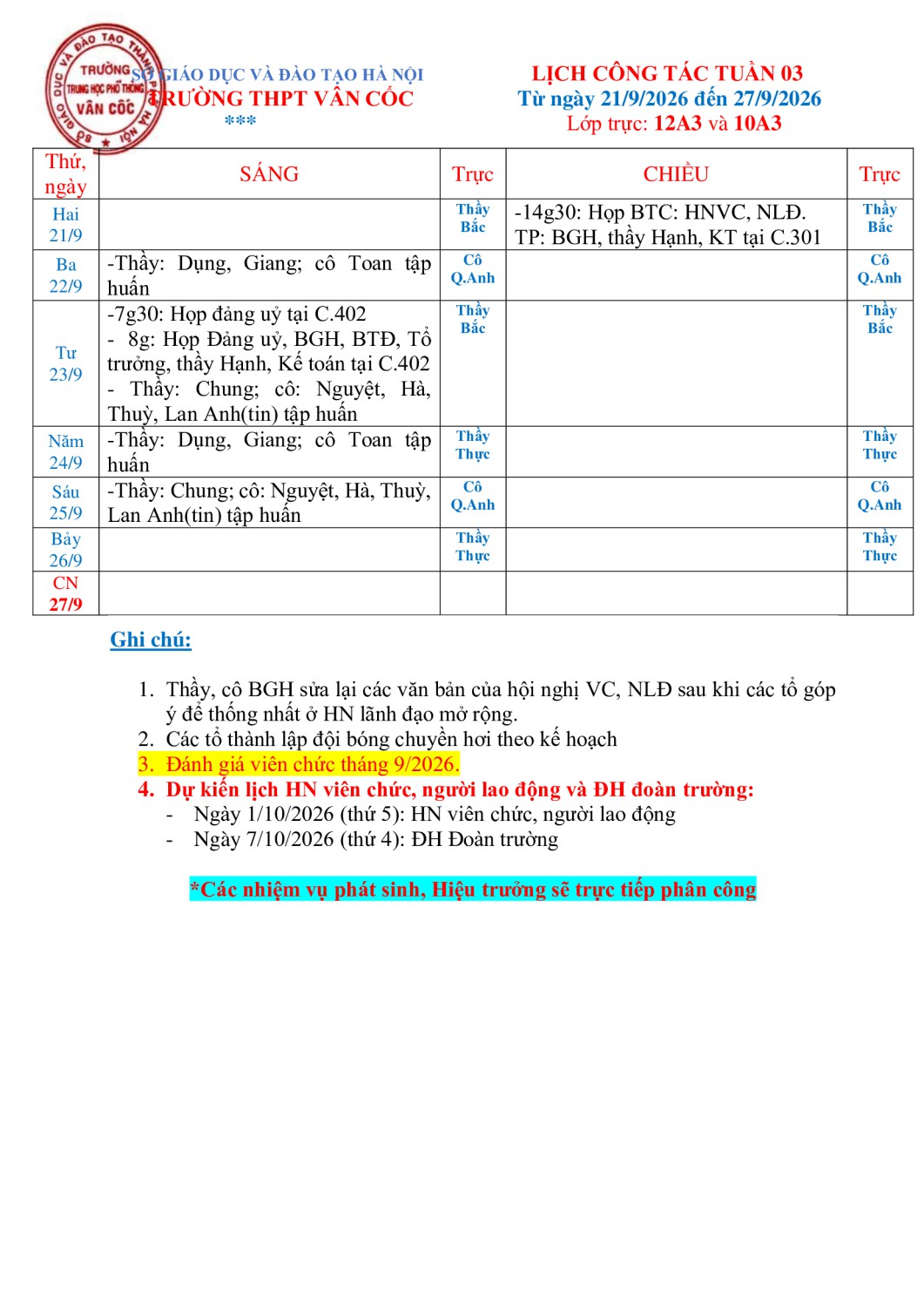 Tuần 3