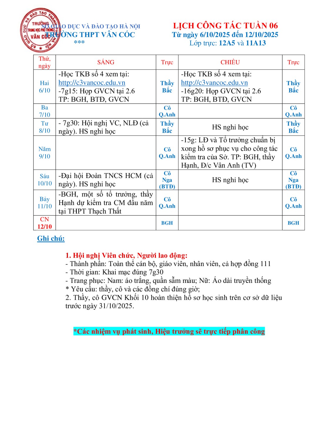 Tuần 6